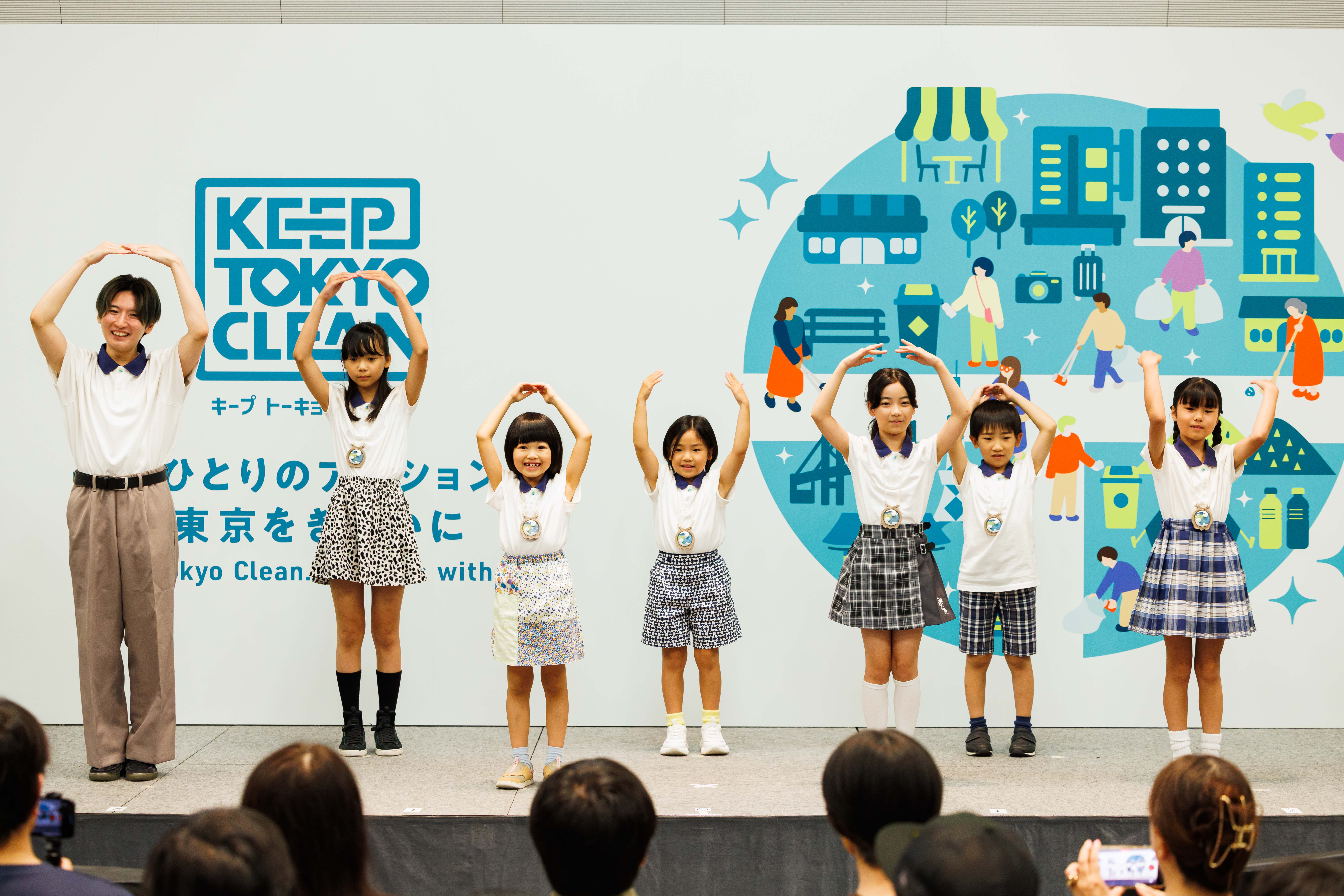 Earth Saverの子どもたちによるダンス発表